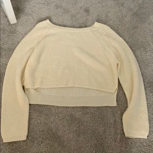 forever 21 cropped sweater